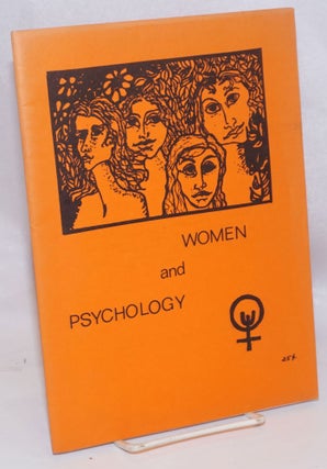 Cat.No: 65370 Women and psychology. Alice Maxfield, et alia