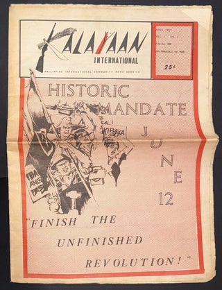 Cat.No: 65670 Kalayaan international; Philippine international community news service,...