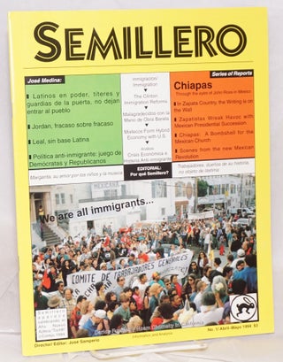 Cat.No: 69270 Semillero: information and analysis; no. 1/Abril-Mayo 1994. José...