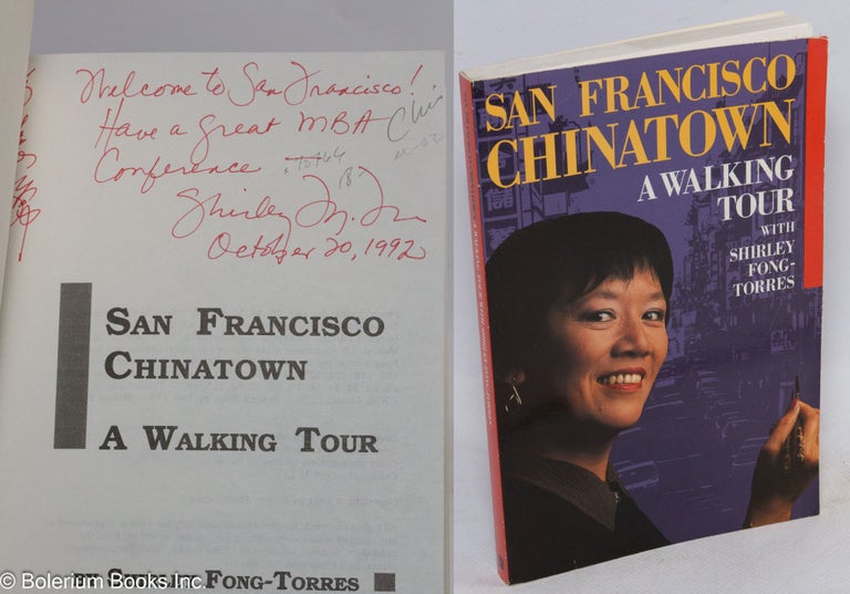 Cat.No: 70766 San Francisco Chinatown: a walking tour. Shirley Fong-Torres.