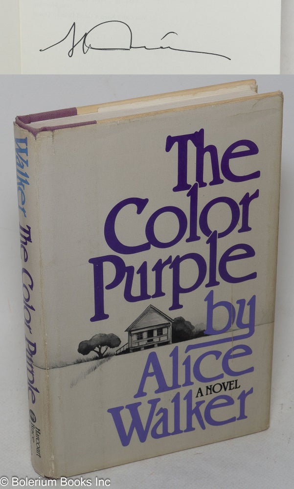 Cat.No: 71069 The Color Purple: a novel [signed]. Alice Walker.