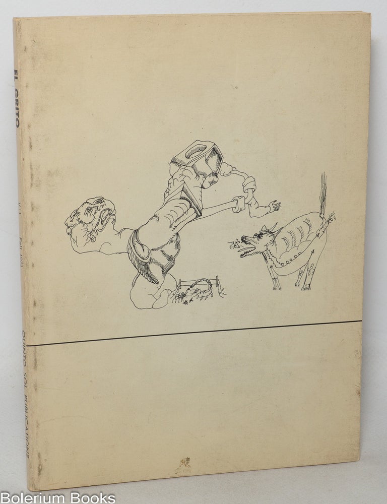 Cat.No: 71194 El Grito: a journal of contemporary Mexican-American thought; vol. 5