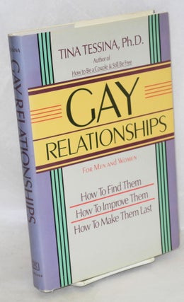 Cat.No: 71656 Gay relationships; for men and women; how to find them, how to improve...