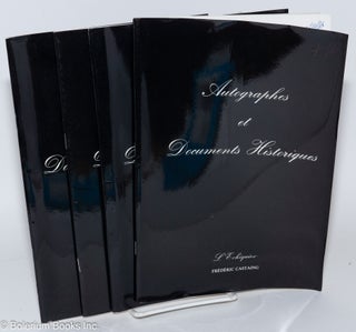 L' echiquier, autographes et documents historiques [with] Autographes Frederic Castaing [10 catalogues, no duplications]
