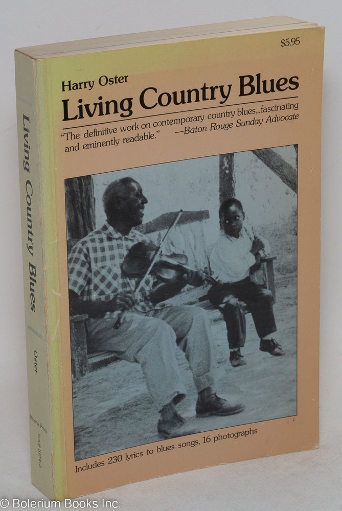 Cat.No: 72834 Living country blues. Harry Oster.