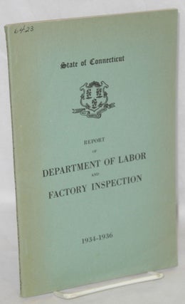 Cat.No: 73761 Report of the Commissioner of Labor: period ended June 30, 1936....