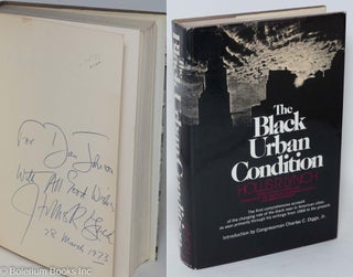 Cat.No: 74721 The black urban condition; a documentary history, 1866-1971. Hollis R. Lynch