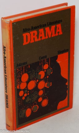 Cat.No: 75383 Afro-American literature: drama. William Adams, Peter Conn, Barry Slepian