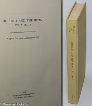 Cat.No: 76203 Djibouti and the Horn of Africa. Virginia Thompson, Richard Adloff