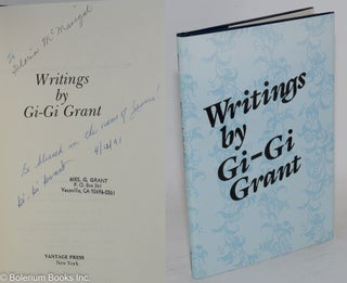 Cat.No: 76398 ... Writings. Gi-Gi Grant