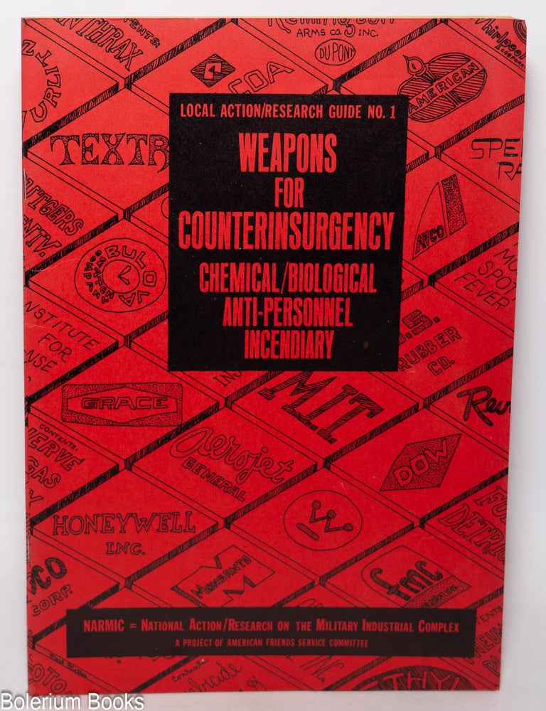 Cat.No: 78379 Weapons for counterinsurgency: chemical/biological, anti-personnel, incendiary