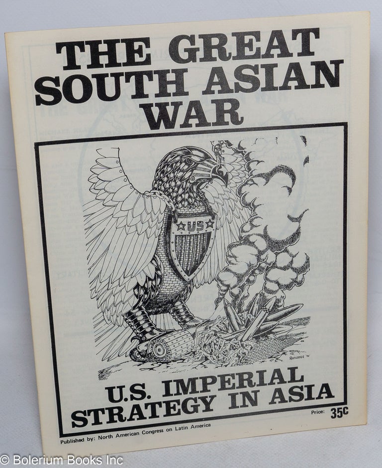 Cat.No: 78527 The great South Asian war: U.S. imperial strategy in Asia. Michael Klare.