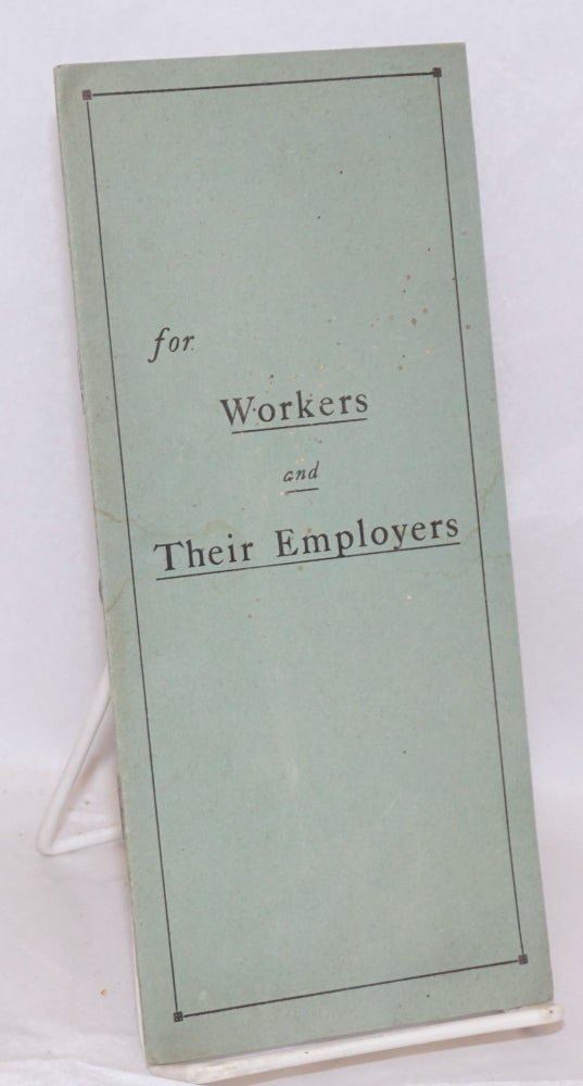 Cat.No: 80143 Compromise methods of harmonizing the relations between workers and employers. A defense of premium and bonus plans of compensation. Frank H. Timken.