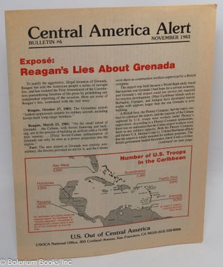 Cat.No: 80557 Central America alert: bulletin #6, November 1983