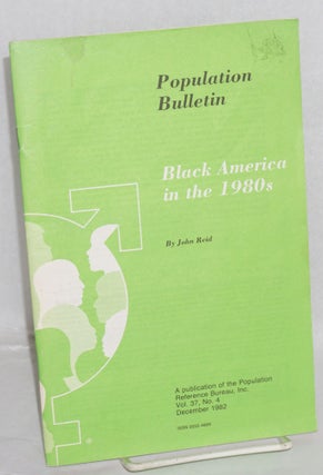 Cat.No: 80810 Black America in the 1980s. John Reid