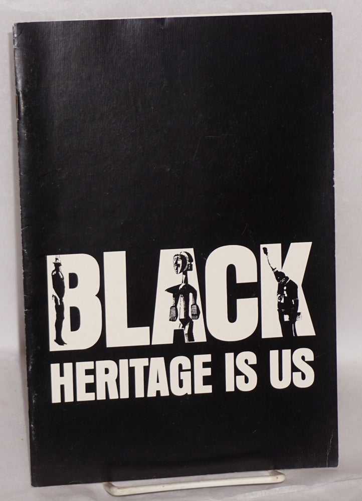 Cat.No: 81807 Black Heritage is Us