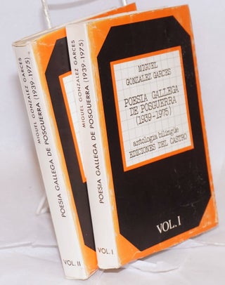 Cat.No: 8270 Poesia Gallega de posguerra (1939-1975); antología bilingüe con un estudio...