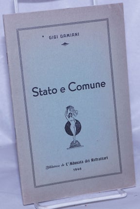 Cat.No: 82918 Stato e Comune. Gigi Damiani