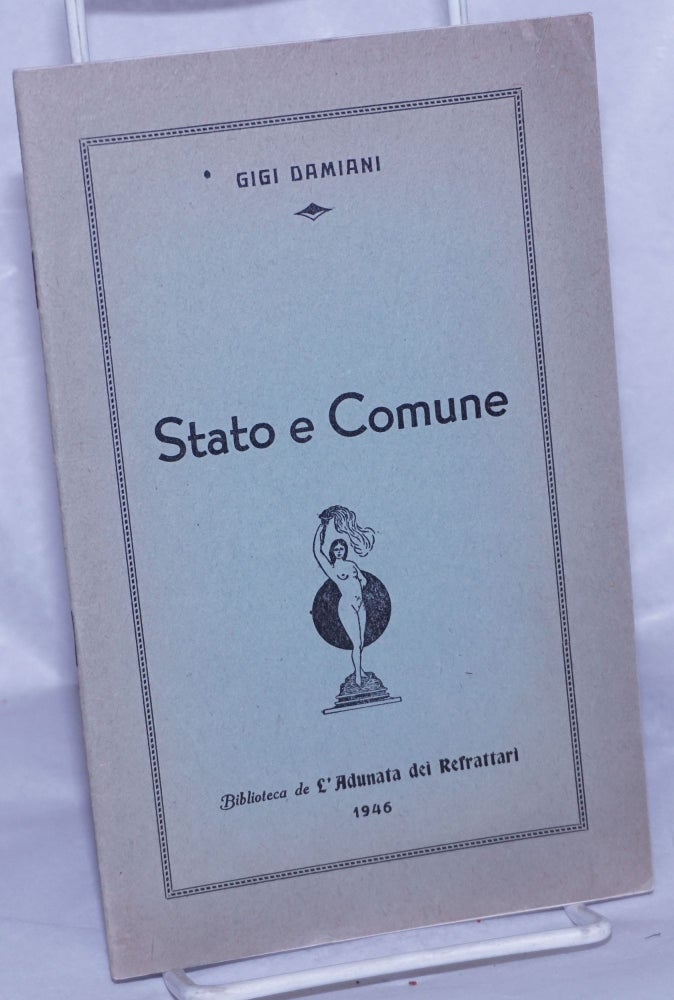 Cat.No: 82918 Stato e Comune. Gigi Damiani.