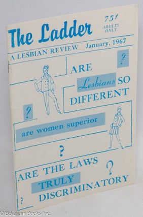 Cat.No: 83856 The Ladder: a lesbian review; vol. 11, #4, January 1967. Helen Sanders