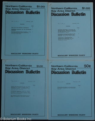 Cat.No: 85600 Northern California Bay Area District discussion bulletin, vol. 2, no. 1,...