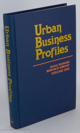 Cat.No: 86871 Urban business profiles; an examination of the opportunities offered by 18...