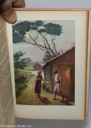 Onkel Toms Hütte. für die Jungend bearbeitet von Rudolf Recihhardt, mit Illustrationen in Farbendruck nach Originalen von Max Wulff