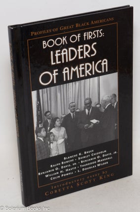 Cat.No: 88305 Book of firsts: leaders of America; profiles of great black Americans,...