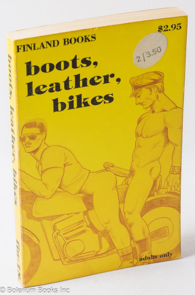 Cat.No: 88670 Boots, Leather, Bikes. Anonymous.