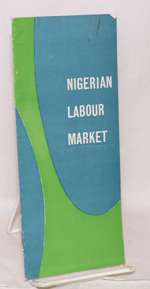 Cat.No: 88816 The Nigerian Labour Market