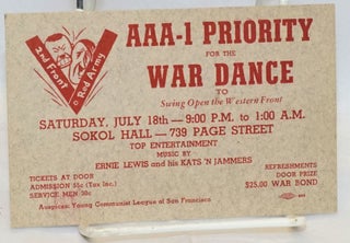 Cat.No: 90479 AAA-1 priority for the war dance to swing open the Western Front. ...