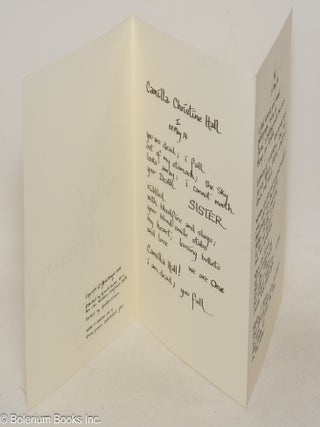Camilla / Mizmoon; three poems