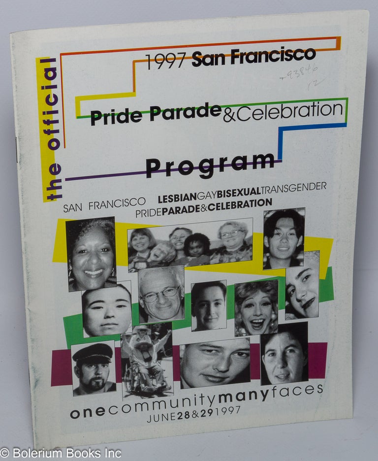 Cat.No: 93846 1997 San Francisco lesbian/gay/bisexual/transgender pride parade &...