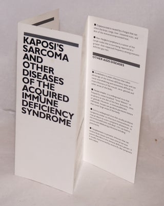 Cat.No: 93901 Kaposi's Sarcoma: and other diseases of the acquired immune deficiency...