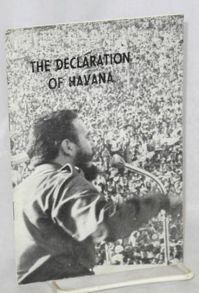 Cat.No: 93977 The declaration of Havana. Fidel Castro