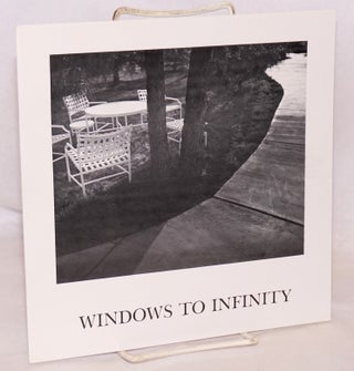 Cat.No: 94641 Windows to infinity: thoughts on vision in photography. Edward Putzar, text...
