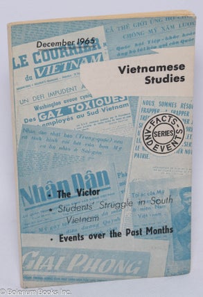 Cat.No: 95406 Vietnamese Studies: Facts and Events Series. December 1965