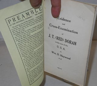 Evidence and cross-examination of J.T. (Red) Doran in the case of the U.S.A. vs. Wm. D. Haywood, et al