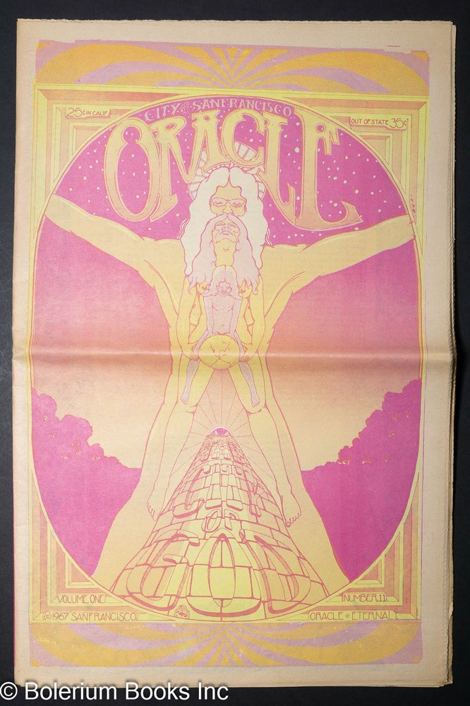 Cat.No: 96879 City of San Francisco Oracle: vol. 1, no. 11 [December, 1967]. Allen Cohen.