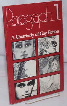 Cat.No: 9691 Paragraph 1: a quarterly of gay fiction. N. A. Diaman, Richard Hall Jane...