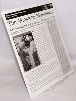Cat.No: 97018 General management plan newsletter: number 2, March 2003: The Minidoka...