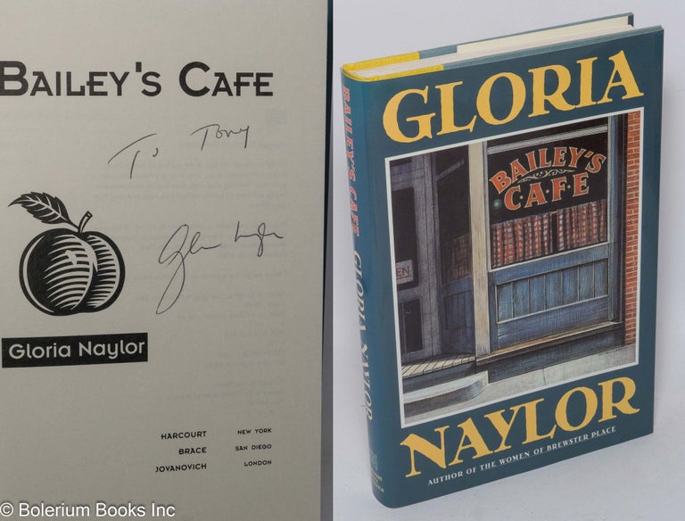 Cat.No: 9791 Bailey's Cafe: a novel [signed]. Gloria Naylor.