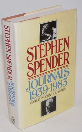 Cat.No: 98067 Journals 1939-1983; edited by John Goldsmith. Stephen Spender