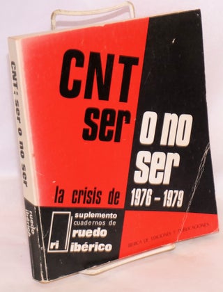Cat.No: 98575 CNT: ser o no ser, la crisis de 1976-1976