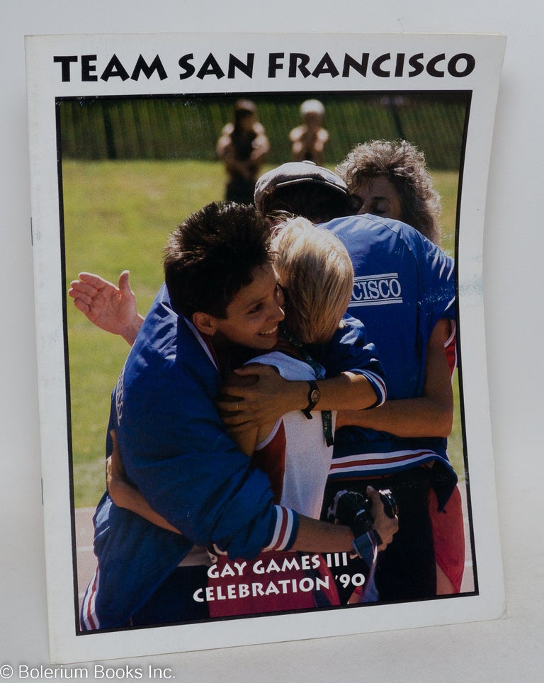 Cat.No: 99173 Team San Francisco; Gay Games III, celebration '90