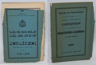 Cat.No: 99950 Report of proceedings of the tenth biennial convention of the United Cloth...